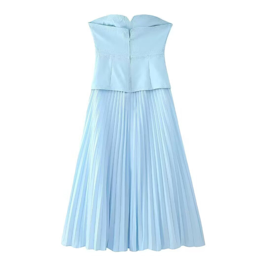 Women's Pleated Summer Dress