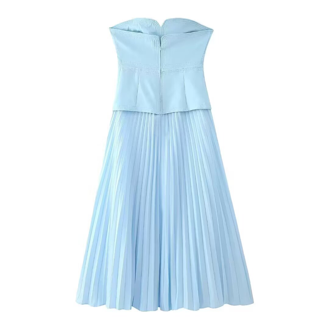 Women's Pleated Summer Dress