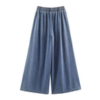 Summer Washed out Vintage Loose round Neck Short Sleeve T