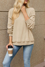 Autumn Winter Solid Color Half Collar Anti Seam Allowance