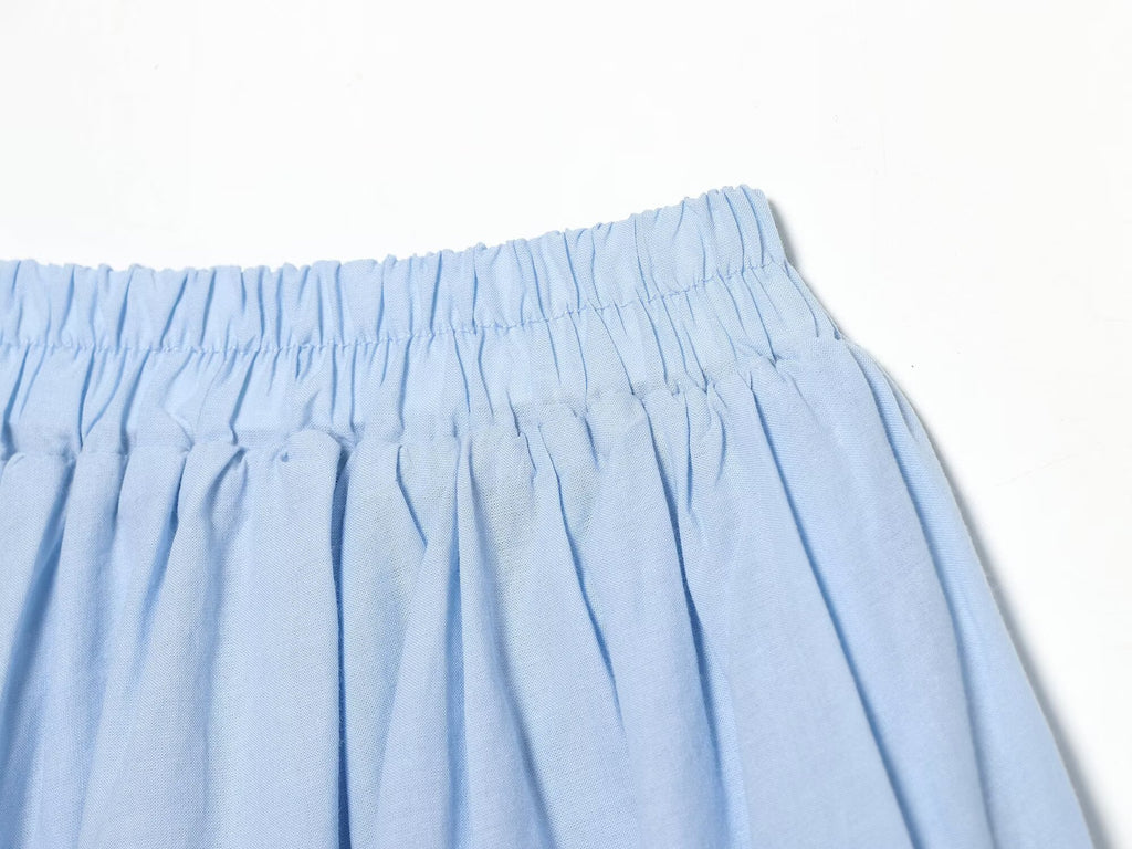 Women Clothing Summer Embroidered Strap Top Embroidered Shorts Sets