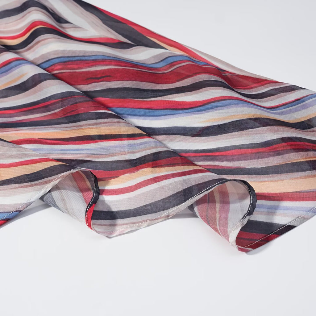 Women's Midi Striped Dress