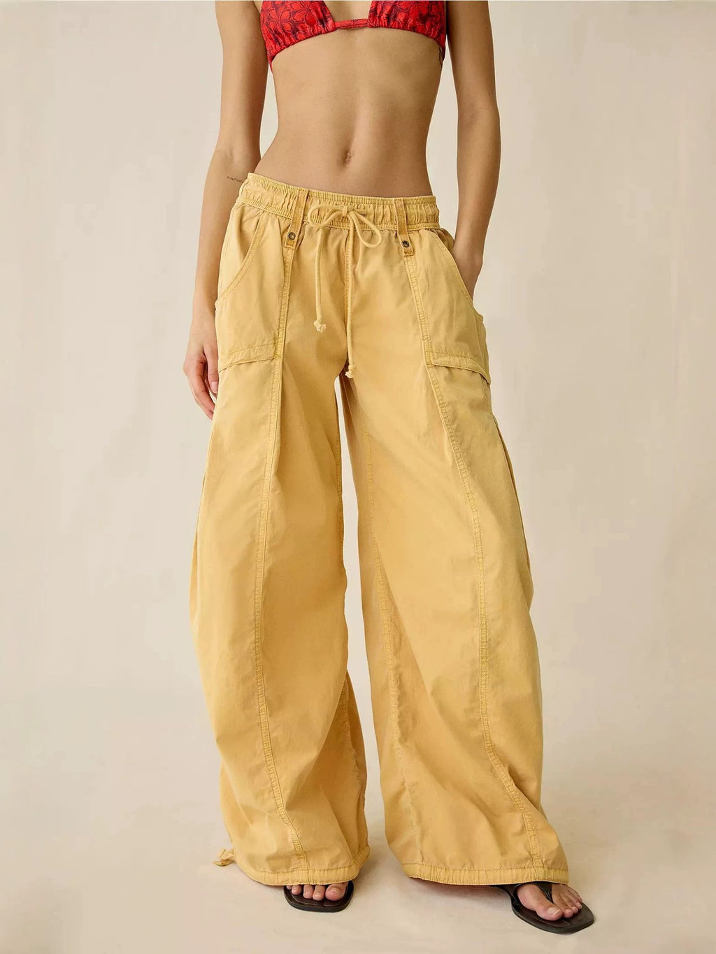 Women WL Pants Spring Autumn Street Hipster Loose Casual