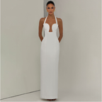 Women's Halter Sheath Dress