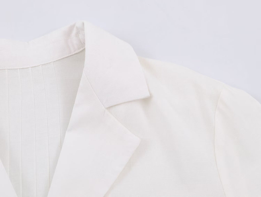 Women Spring Solid Button Top Shirt Pant Sets