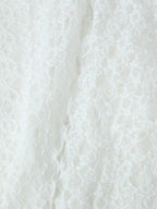 Women's Asymmetric Halter Lace Top