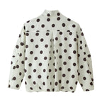 Women Clothing Drawstring Hem Spring Autumn Office