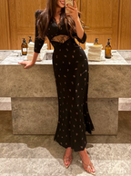 Women's Lace Floral Dress