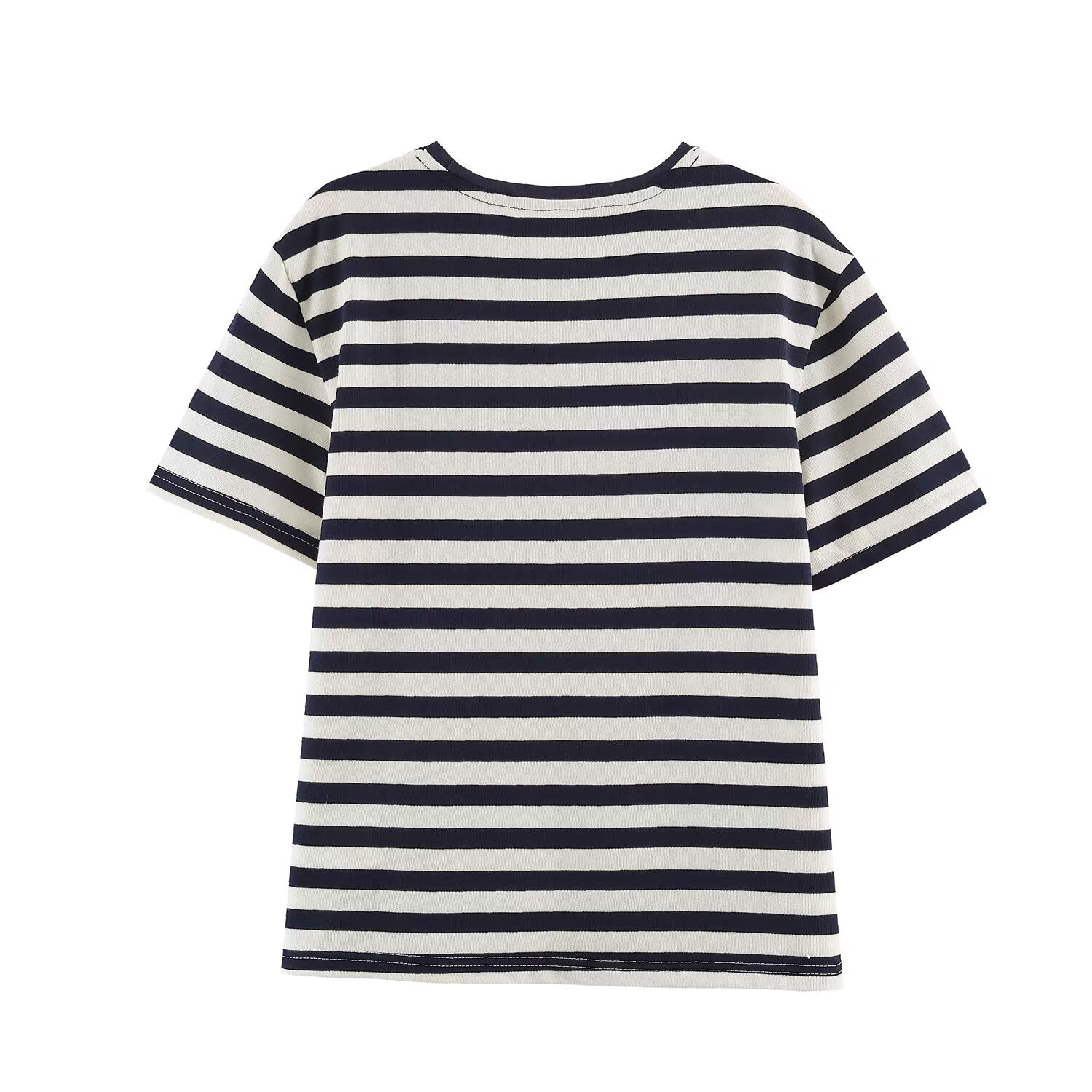 Women Clothing Elegant Short Sleeve round Neck Straight