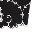 Summer Blended Embroidered Top Casual Shorts Sets