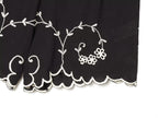 Summer Blended Embroidered Top Casual Shorts Sets