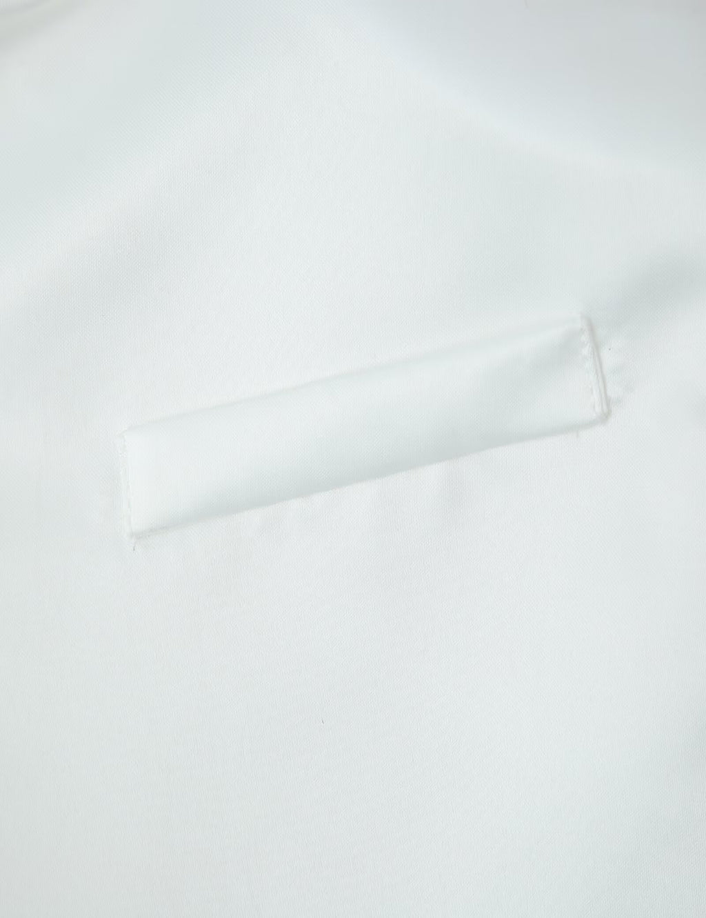Women Clothing Office Small Stand Collar Faux Pocket
