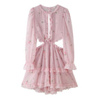 Women's Floral Chiffon Dress