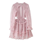 Women's Floral Chiffon Dress