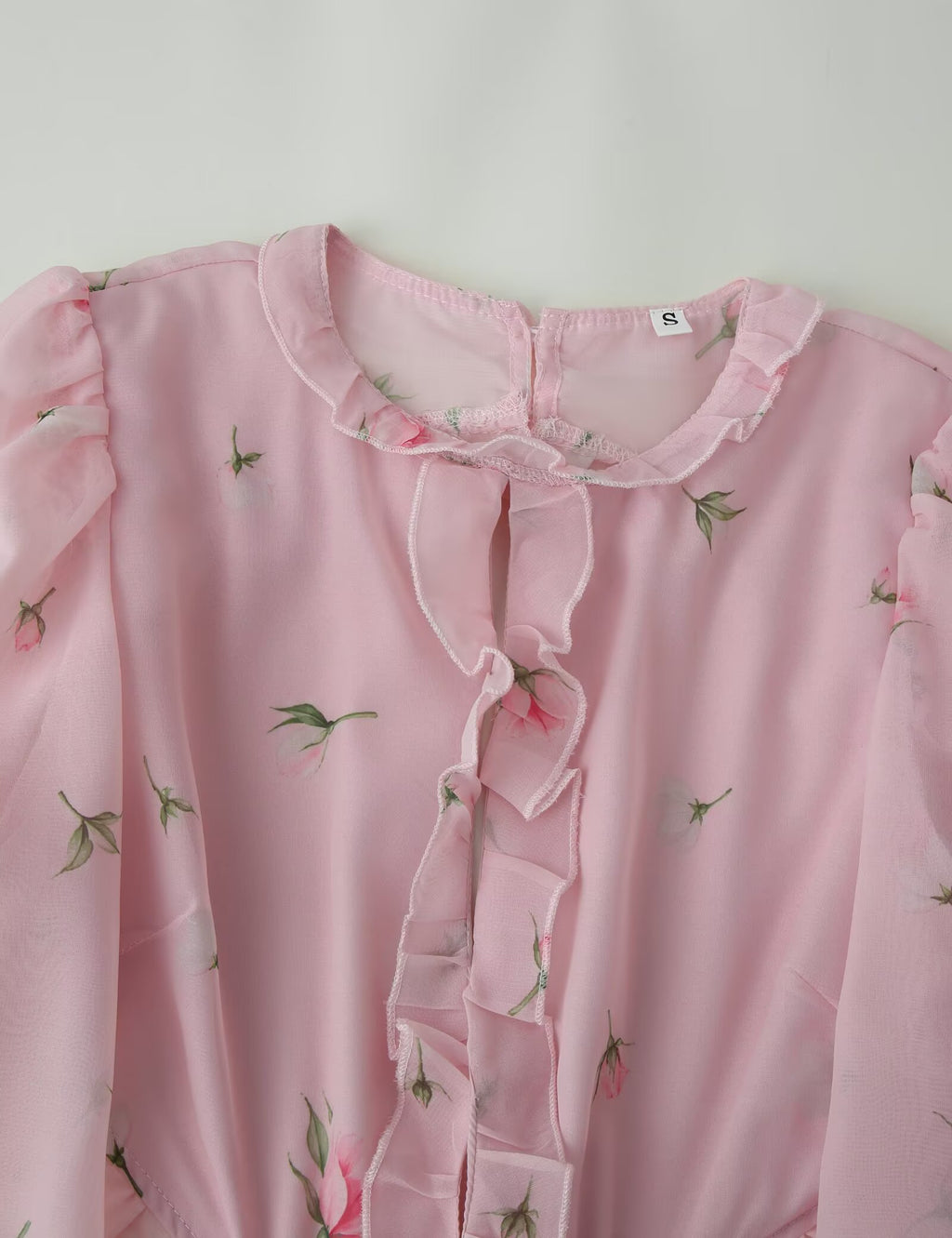 Women's Floral Chiffon Dress