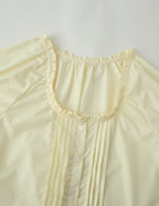 Women Clothing French Retro Easy Matching Solid Color