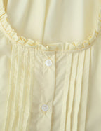 Women Clothing French Retro Easy Matching Solid Color