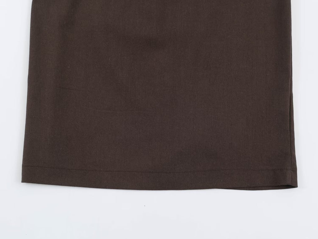 Women's Backless Halter Dress