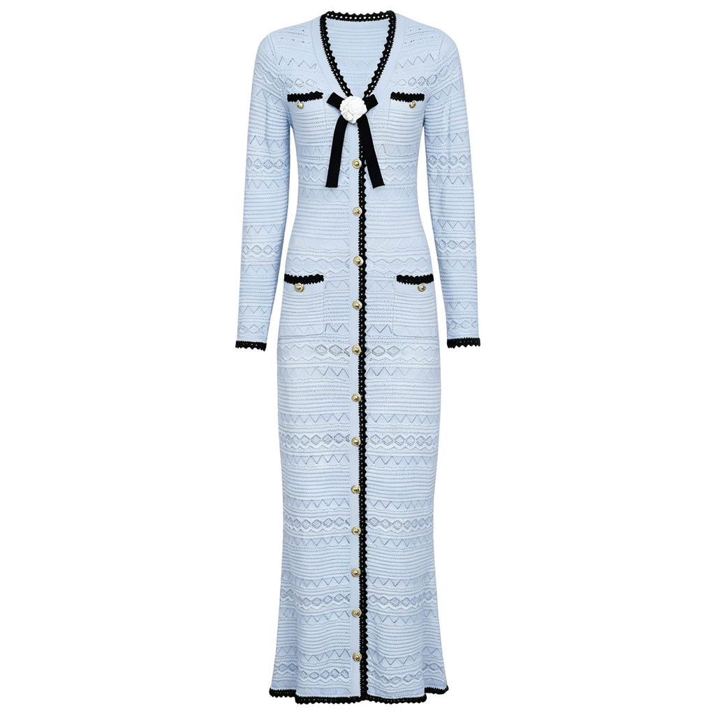 Women's Floral Knit Dress