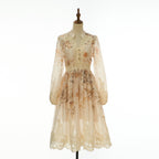 Women's Lace Short Sleeve Dress