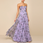Women's Floral Chiffon Dress