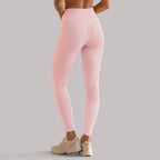 Women HW Hip Lift Polka Dot Skinny Yoga Pants Fitness