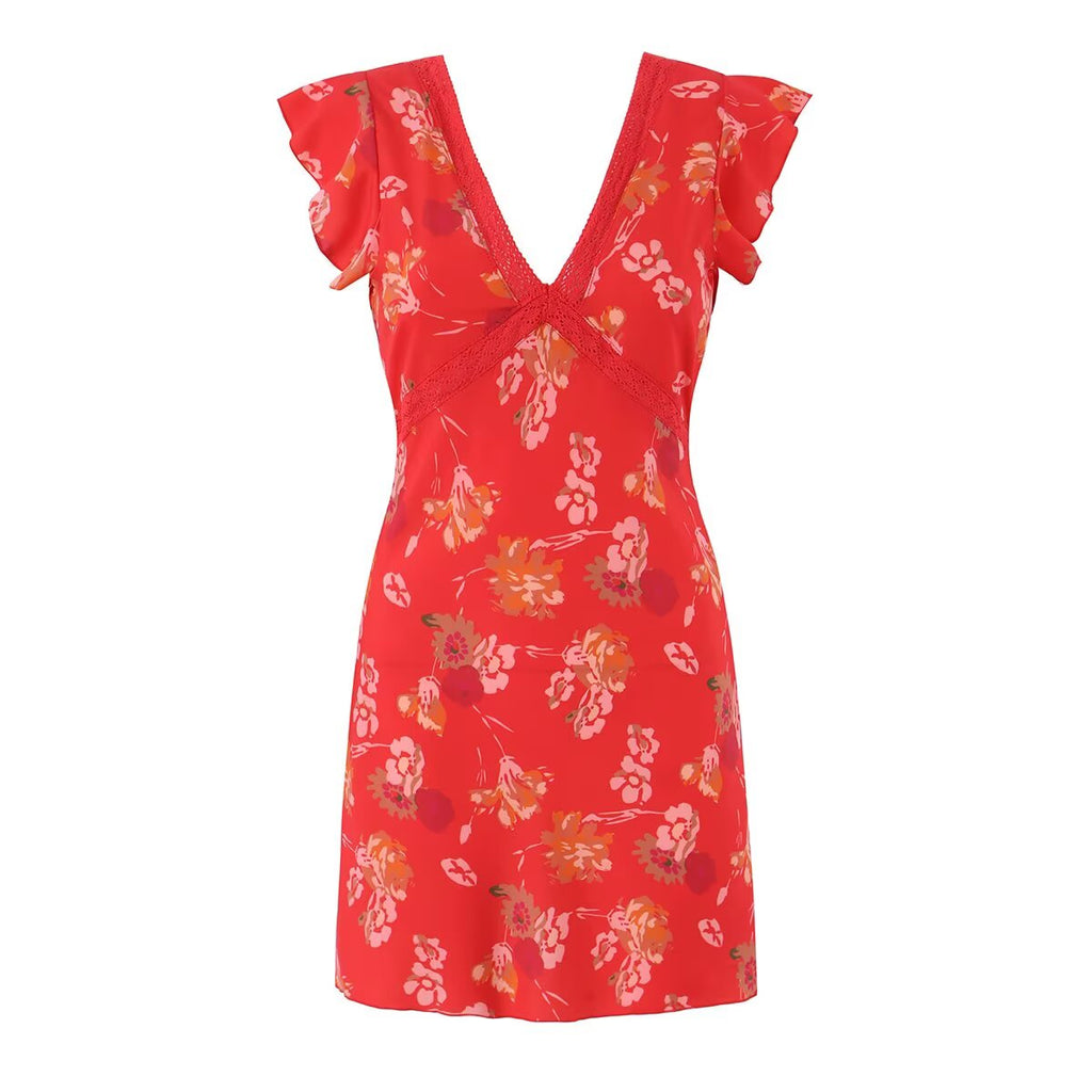 Women's Floral Sleeveless Dress