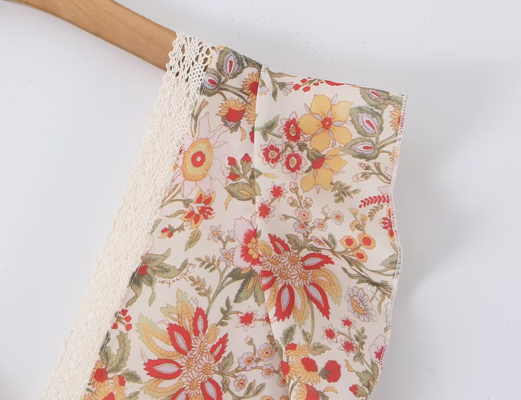 Women's Floral Sleeveless Dress