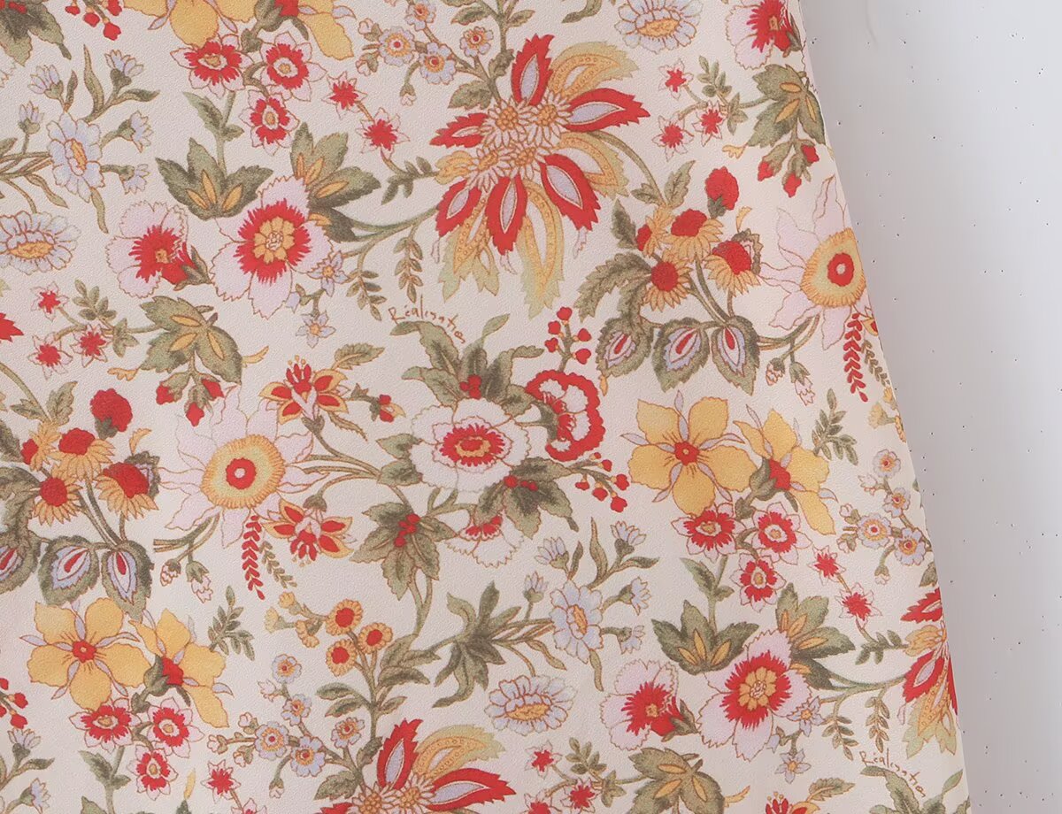 Women's Floral Sleeveless Dress