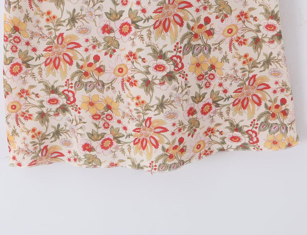 Women's Floral Sleeveless Dress