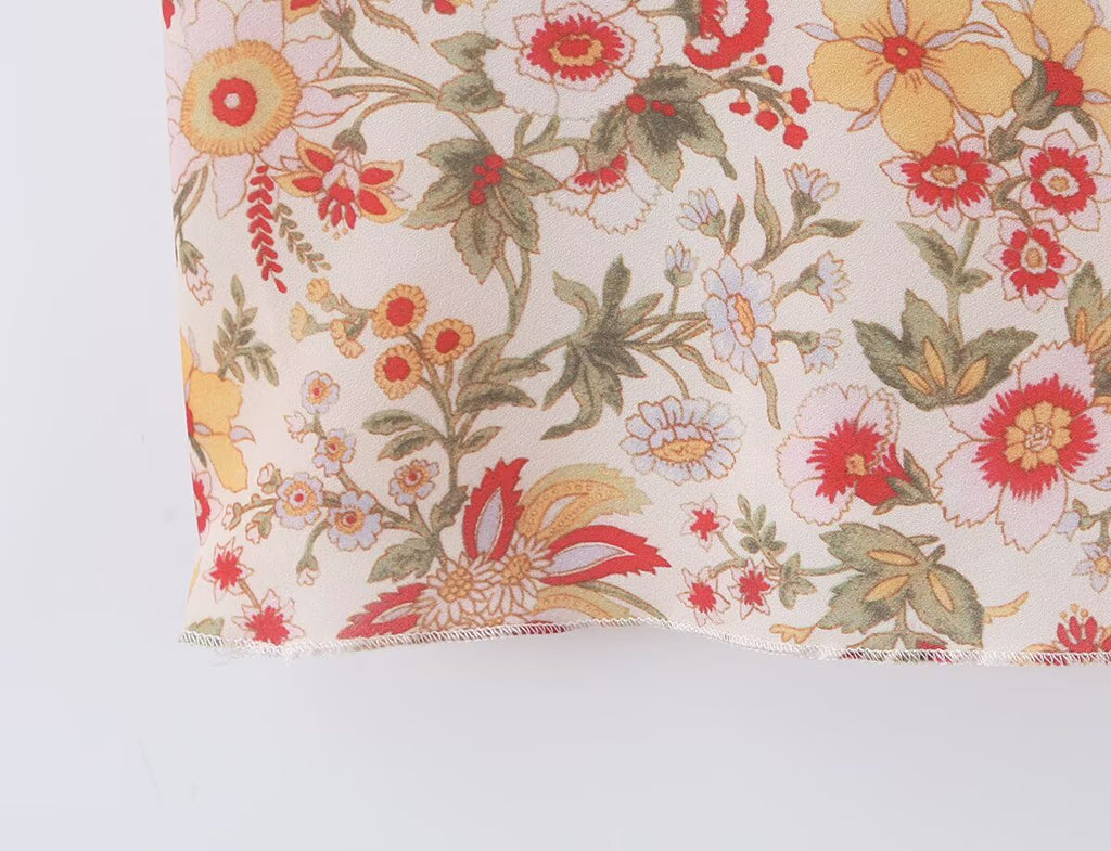 Women's Floral Sleeveless Dress