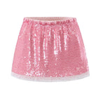 Women Clothing Fashionable All Match Sequined Mini Skirt