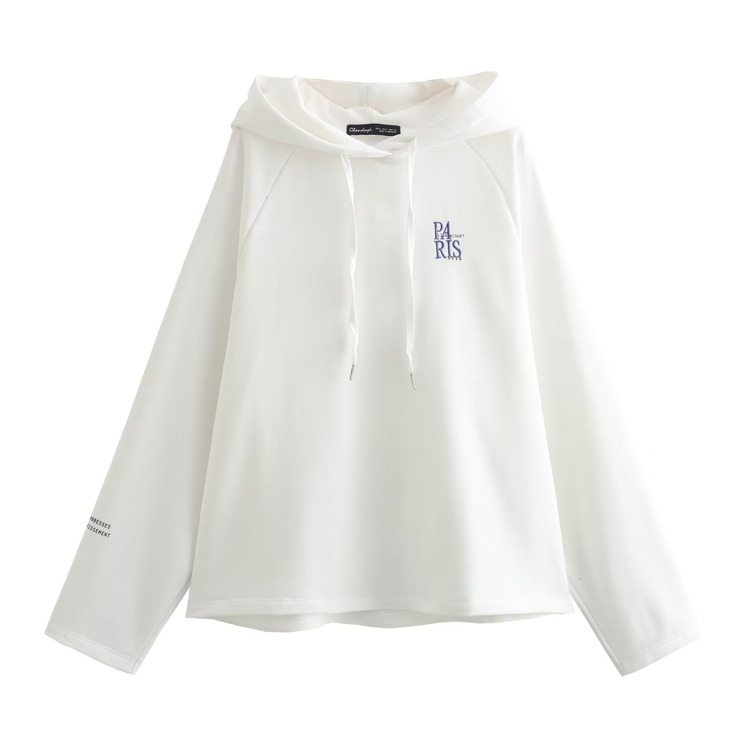 Women Clothing Casual Embroidered Hoodie