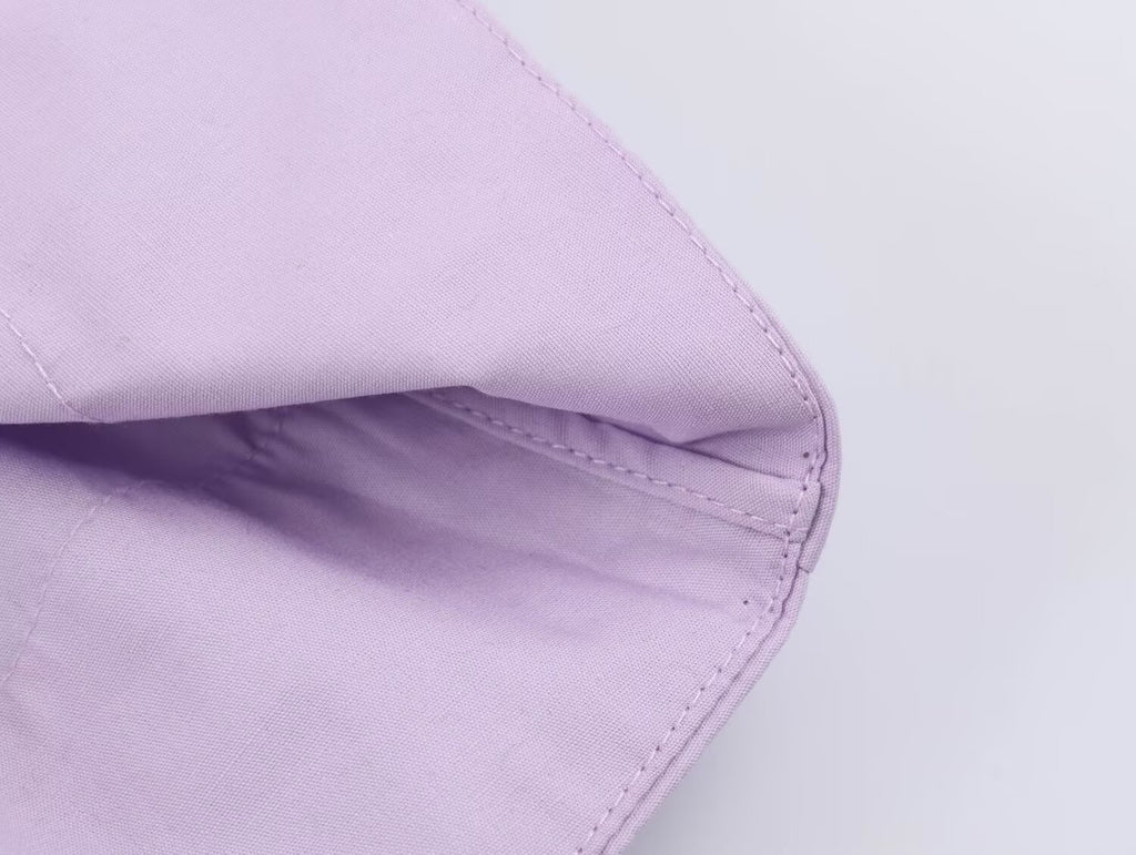 Graceful Fashionable Women Sleeveless Pleated Shirt
