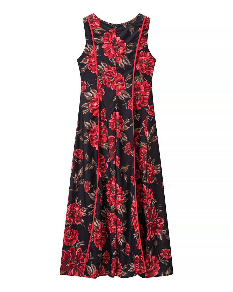 Women's Maxi Floral Dress