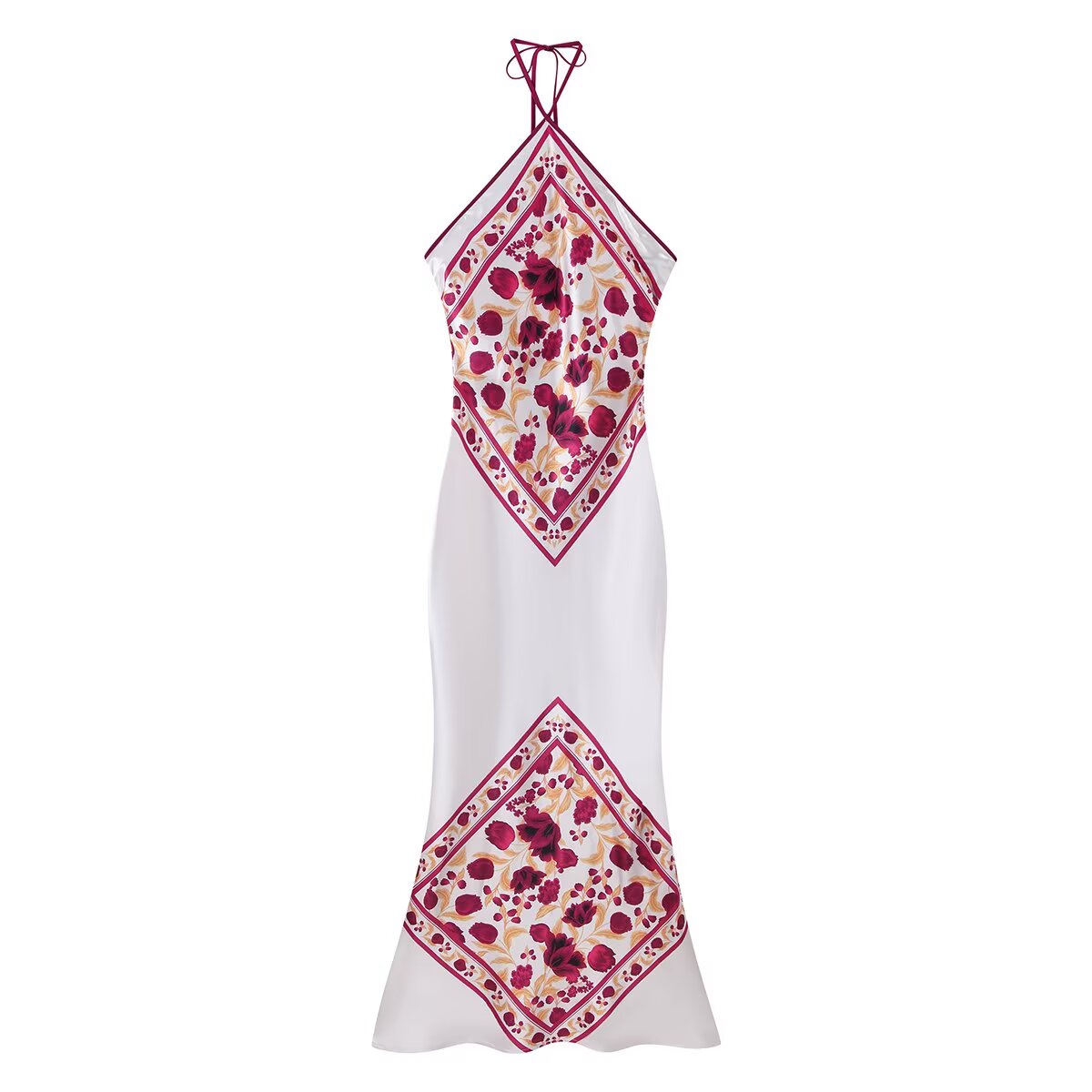 Women's Backless Maxi Dress