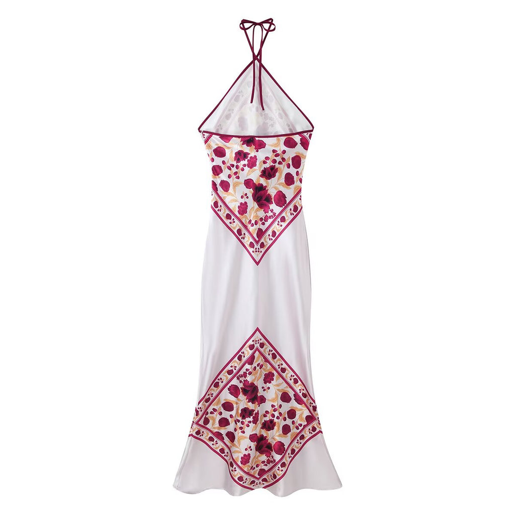 Women's Backless Maxi Dress