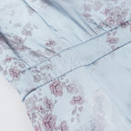 Women's Satin Floral Dress
