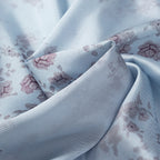 Women's Satin Floral Dress