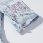 Women's Satin Floral Dress