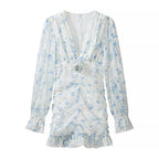 Women's Sheath Floral Dress