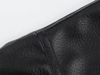 Women's Faux Leather Oversized Coat