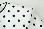 Women's Polka-Dot Cropped Jacket