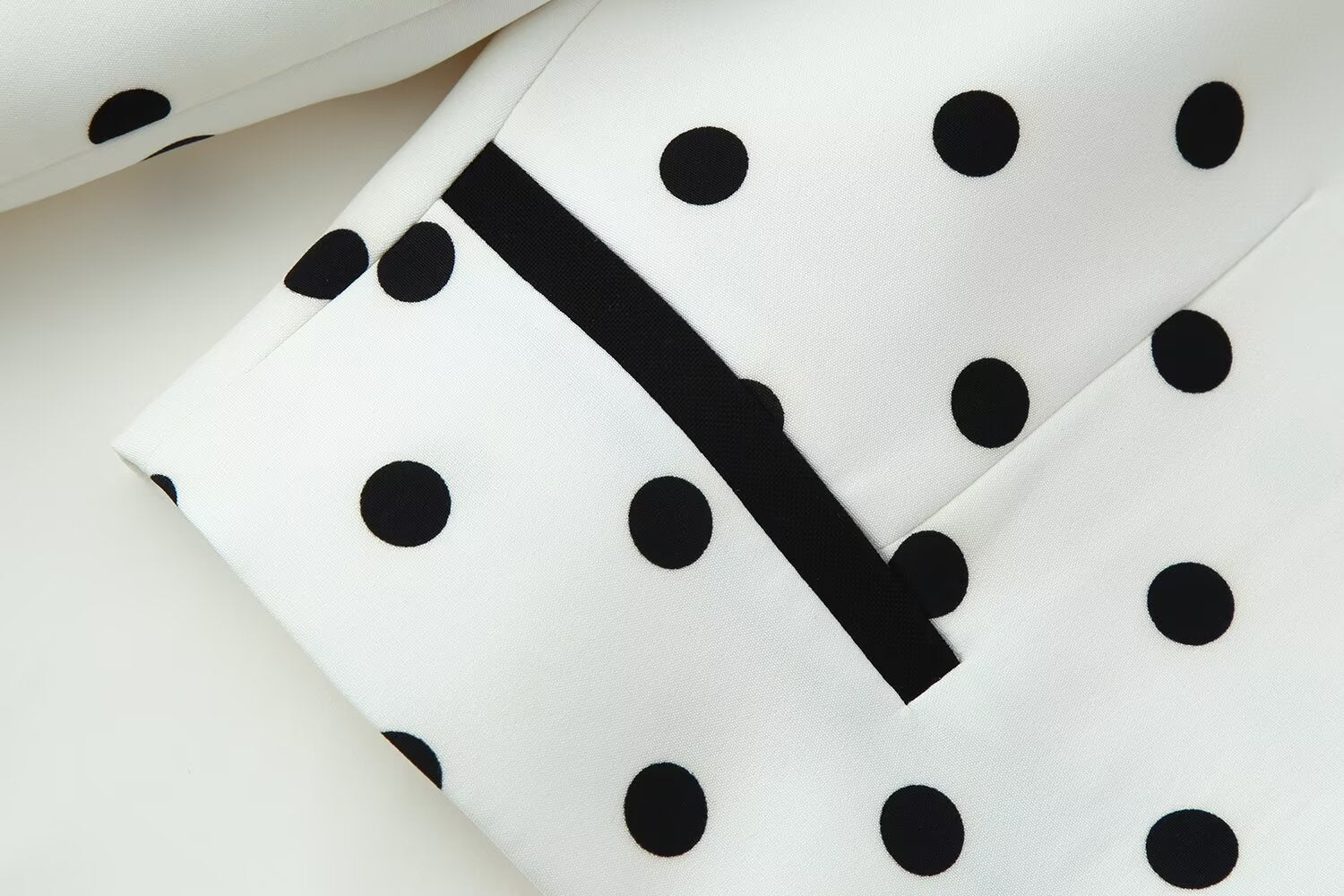 Women's Polka-Dot Cropped Jacket