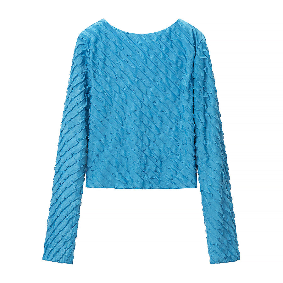 Women's Women’s V Neck Long Sleeve Top
