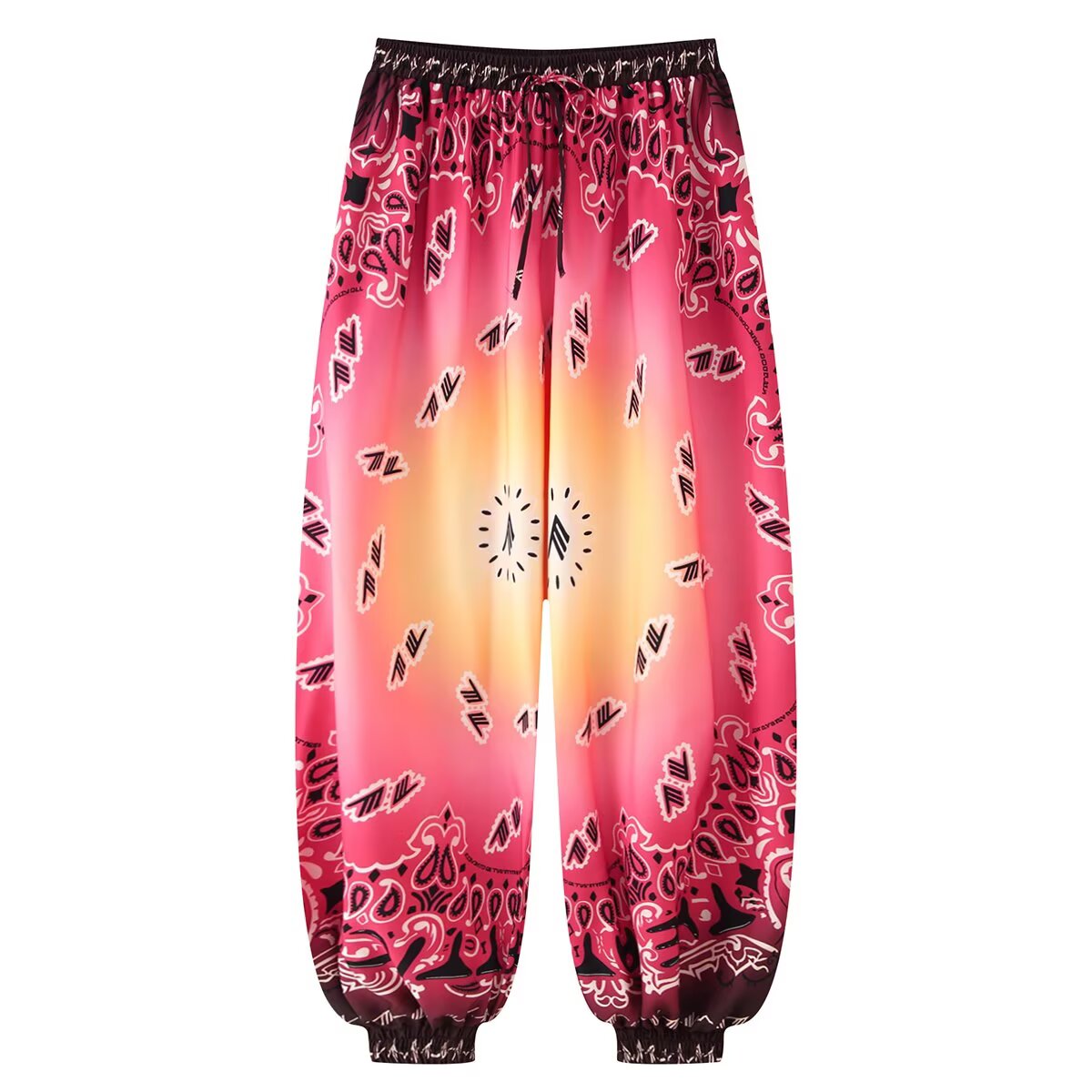 Women's Printed Wide-Leg Pants