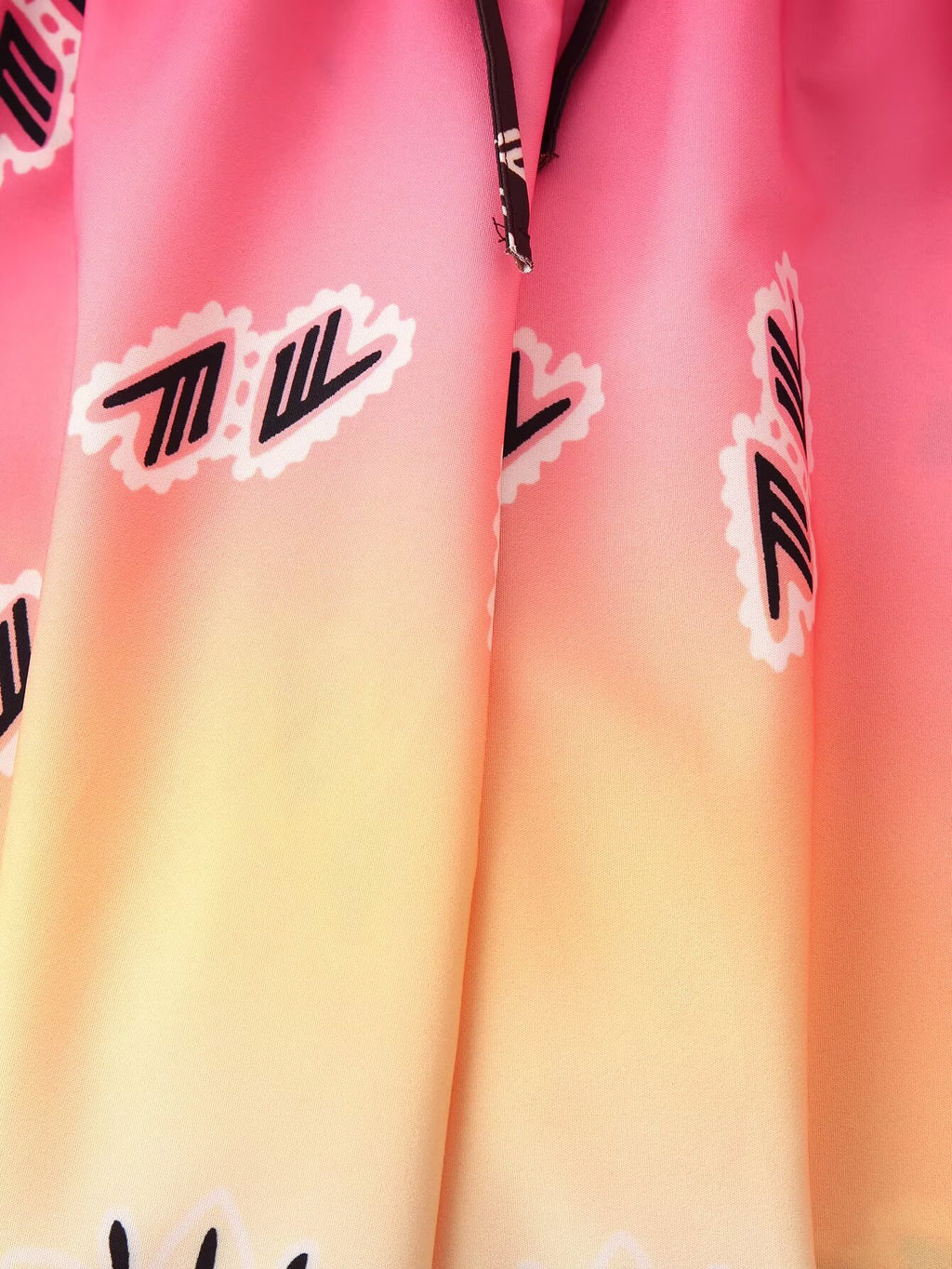 Women's Printed Wide-Leg Pants