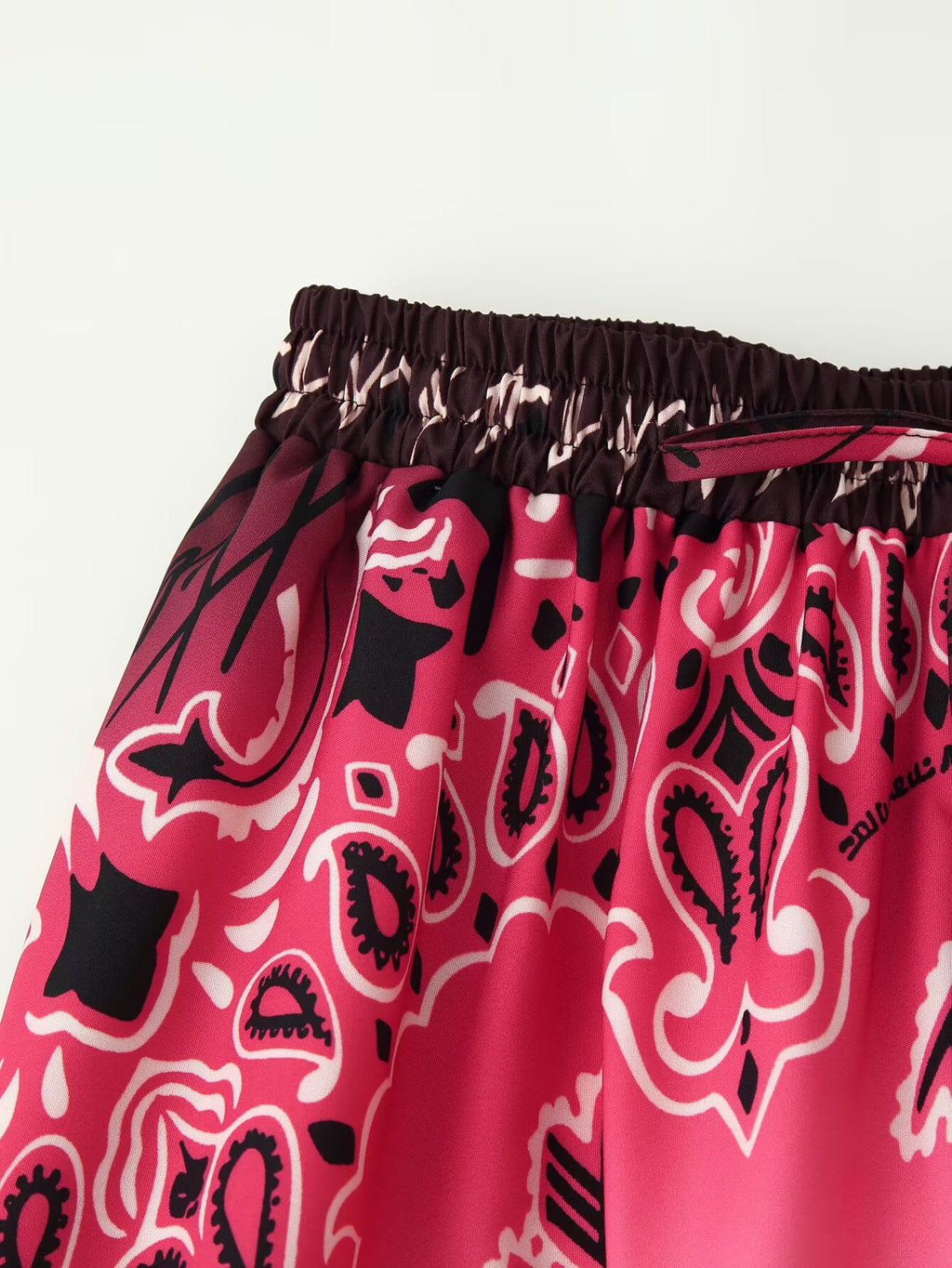 Women's Printed Wide-Leg Pants