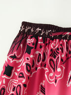 Women's Printed Wide-Leg Pants