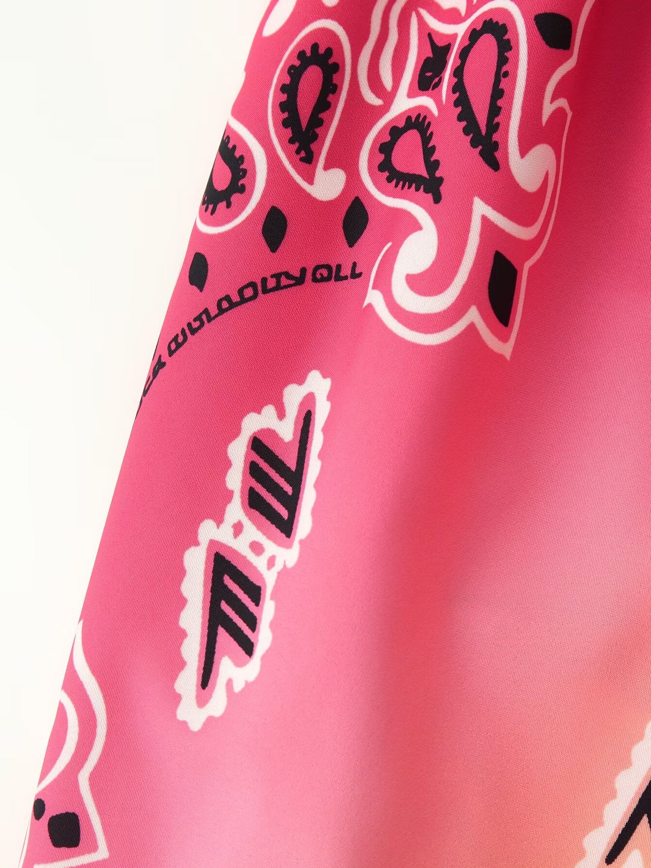 Women's Printed Wide-Leg Pants